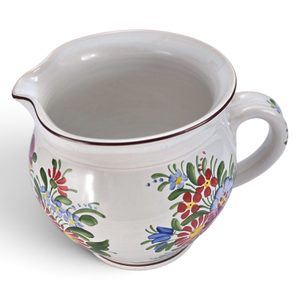 Großer handbemalter Chodenkrug, 13 cm