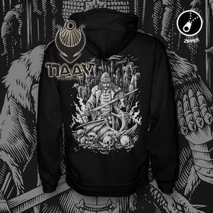 VLAD, ZIPPER HOODIE BW - SWEATS À CAPUCHE{% if kategorie.adresa_nazvy[0] != zbozi.kategorie.nazev %} - T-SHIRTS, BOOTS - ROCK MUSIC{% endif %}