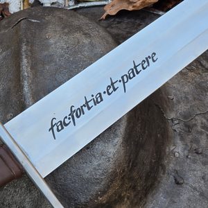 Épée à une main Fac Fortia et Patere