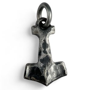 BIFRÖST, hand forged Thor's hammer, pendant