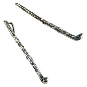 Shillelagh, irischer Rohrstock, Anhänger, Silber 925/1000