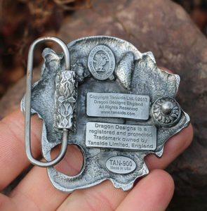 ALBA, Scottish Thistle, belt buckle