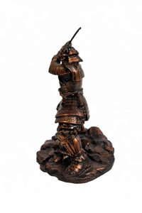 Samurai statuette 24cm