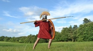 GREEK HOPLITE, costume rental