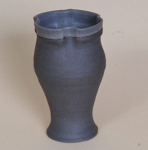 CERAMIC GOBLET, XIII. Century, Pilsen, Bohemia