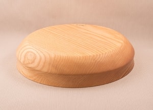 LARGE HISTORICAL BOWL, wood
