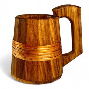 Chope en bois médiévale, petite, 0,4 litre