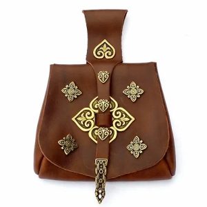 Viking leather satchel, Birka