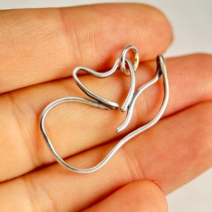 FOX, silver pendant