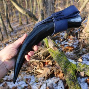 Corne 0.3l + étui en cuir