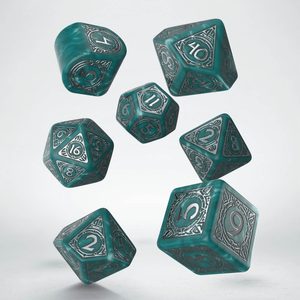 Viking Modern Dice Set: Mjolnir, RPG dice set