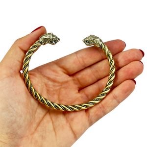 FLÓKI, Wikinger-Armband aus Messing