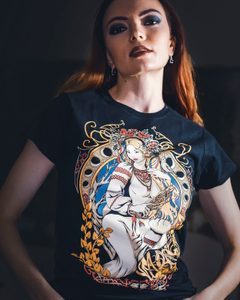 SLAVIA SLAV GODDESS T-SHIRT LADIES - T-SHIRTS FEMME{% if kategorie.adresa_nazvy[0] != zbozi.kategorie.nazev %} - NAAV{% endif %}