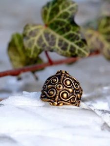 Celtic ring - Celtoi, bronze