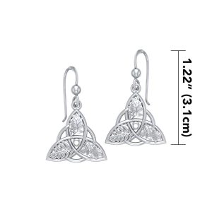 SILVER OAK ASH THORN EARRINGS - EARRINGS{% if kategorie.adresa_nazvy[0] != zbozi.kategorie.nazev %} - SILVER JEWELLERY{% endif %}