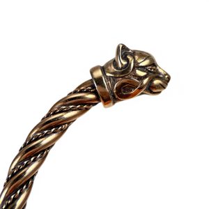 CAITLIN, Celtic Cat, bracelet, bronze