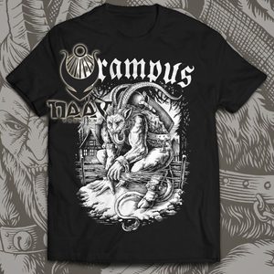 KRAMPUS MEN'S T-SHIRT BW - PAGAN T-SHIRTS NAAV FASHION{% if kategorie.adresa_nazvy[0] != zbozi.kategorie.nazev %} - T-SHIRTS, BOOTS{% endif %}