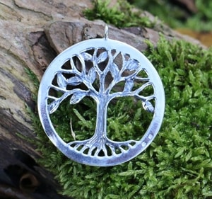 Tree of Life pendant - Large, sterling silver