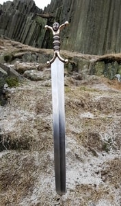 FIONN, FORGED CELTIC CHIEFTAIN SWORD - ANCIENT SWORDS - CELTIC, ROMAN{% if kategorie.adresa_nazvy[0] != zbozi.kategorie.nazev %} - WEAPONS - SWORDS, AXES, KNIVES{% endif %}