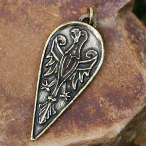 EAGLE on almond shield, zinc old brass