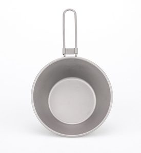 Titanium Bowl with Folding Handle Ti5320 KEITH