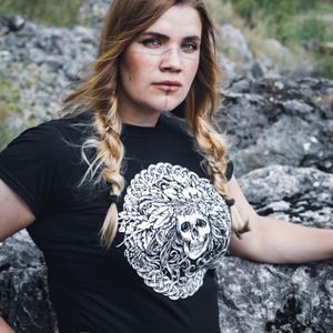 LADY DEATH, WOMEN'S T-SHIRT BLACK, DRUID COLLECTION - T-SHIRTS FEMME{% if kategorie.adresa_nazvy[0] != zbozi.kategorie.nazev %} - NAAV{% endif %}