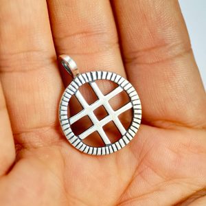 BALTIC SUN, silver pendant