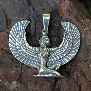 WINGED ISIS, EGYPTIAN GODDESS, SILVER PENDANT - PENDANTS{% if kategorie.adresa_nazvy[0] != zbozi.kategorie.nazev %} - SILVER JEWELLERY{% endif %}