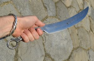 CELTIC FORGED LONG KNIFE, replica