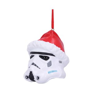 STORMTROOPER SANTA HAT HANGING ORNAMENT 8.3CM - STAR WARS{% if kategorie.adresa_nazvy[0] != zbozi.kategorie.nazev %} - PRODUITS SOUS LICENCE – FILMS, JEUX, SÉRIES{% endif %}