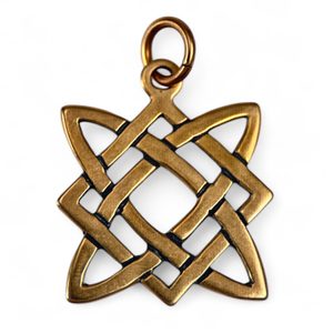 Star of Svarog, bronze pendant