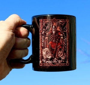 ODIN ON A THRONE, MUG - MUGS, GOBLETS, SCARVES{% if kategorie.adresa_nazvy[0] != zbozi.kategorie.nazev %} - PAGAN DECORATIONS{% endif %}