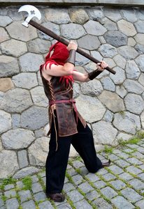 MEDIEVAL EXECUTIONER, costume rental