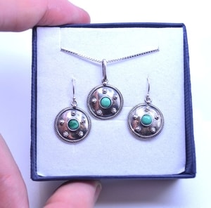 ANTICA ROMA, STERLING SILVER EARRINGS WITH A GEM - MYSTICA SILVER COLLECTION - EARRINGS{% if kategorie.adresa_nazvy[0] != zbozi.kategorie.nazev %} - JEWELLERY{% endif %}