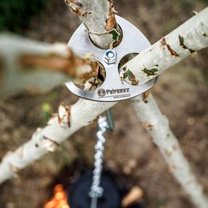 TRIPOD LASHING (SET WITH HOOKS AND CHAIN) PETROMAX - BUSHCRAFT{% if kategorie.adresa_nazvy[0] != zbozi.kategorie.nazev %} - BUSHCRAFT, RECONSTITUTION, ACCESSOIRE{% endif %}