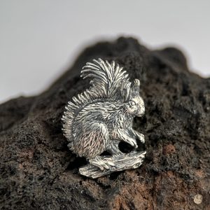 Eichhörnchen, Silber-Anhänger Ag 925
