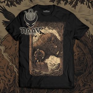 WILD BOAR SPIRIT, T-SHIRT, NAAV - PAGAN T-SHIRTS NAAV FASHION{% if kategorie.adresa_nazvy[0] != zbozi.kategorie.nazev %} - T-SHIRTS, BOOTS{% endif %}