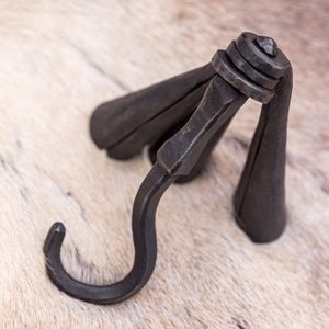 Medieval Cauldron Tripod, forged