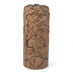 LOKI, Dieu viking, statue sculptée