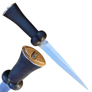 Poignard rénal / phallique, réplique du XIVe siècle, Bohême – lame émoussée