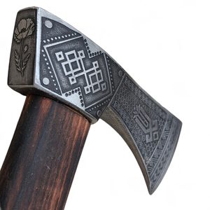 Shepherd’s axe, Ukrainian motifs, Transcarpathia