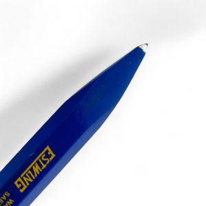 Estwing Pointed Tip Rock Chisel with Grip Guard