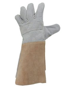 LONG WELDING LEATHER GLOVES - PRACOVNÍ RUKAVICE{% if kategorie.adresa_nazvy[0] != zbozi.kategorie.nazev %} - BUSHCRAFT, RECONSTITUTION, ACCESSOIRE{% endif %}