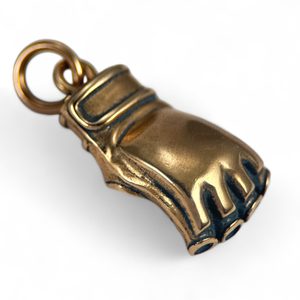MMA gloves, pendant bronze