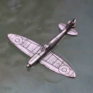 Supermarine SPITFIRE, aircraft pendant, zinc