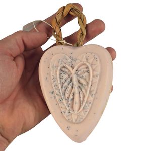 Medieval soap MALESSOW, heart big