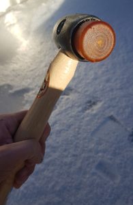 MARTEAU EN CUIVRE/RAWHIDE D=38 1.070 GR Thor, Angleterre