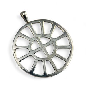 SOLAR WHEEL - TARANIS WHEEL, Hallstatt, silver replica, Ag 925