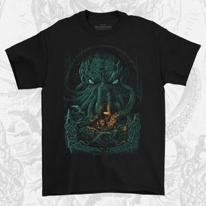 CULT OF CTHULHU Herren-T-Shirt farbig, Naav
