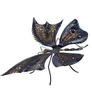 Forged butterfly - large, decoration